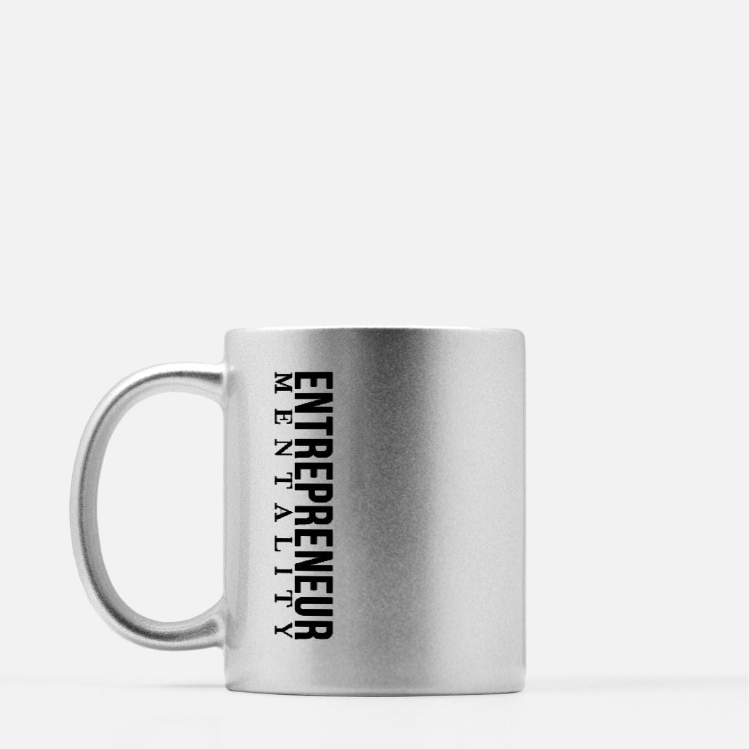 Mug 11 oz. (Silver) - Entrepreneur Mentality