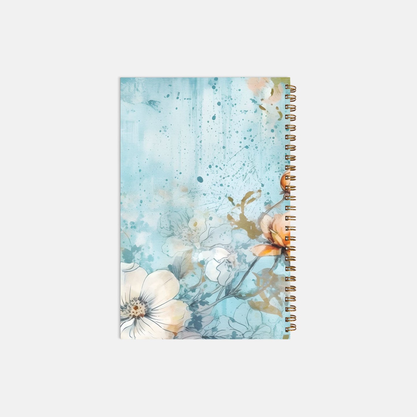 Notebook Hardcover Spiral 5.5 x 8.5 - Boss lady Classy 01