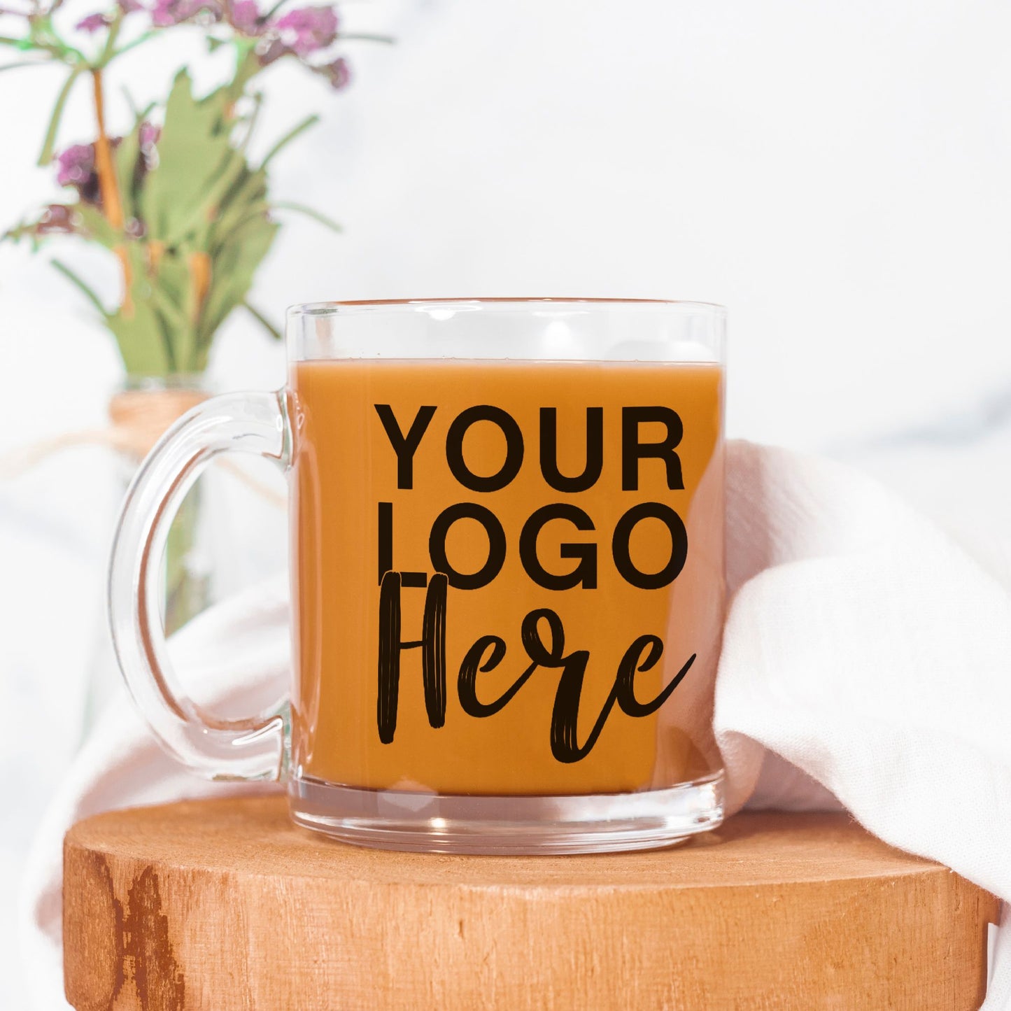 Mug Glass - Logo Only