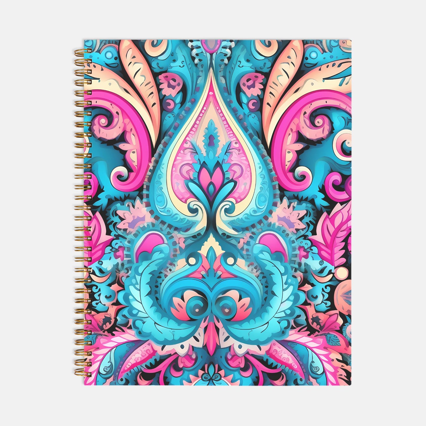 Planner Hardcover Spiral 8.5 x 11 - Colorful Design