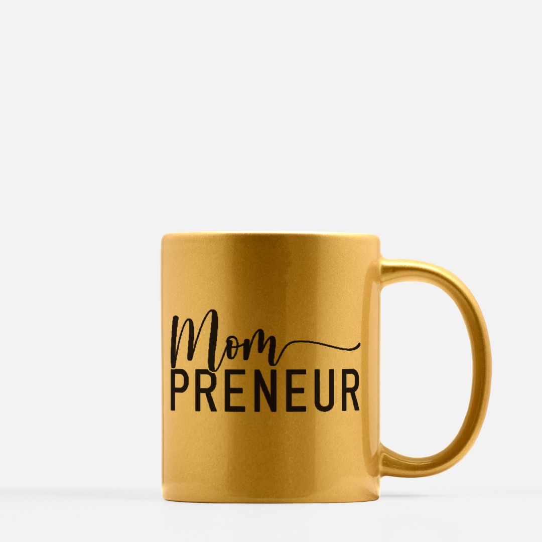 Mug 11oz. (Gold) - Mompreneur