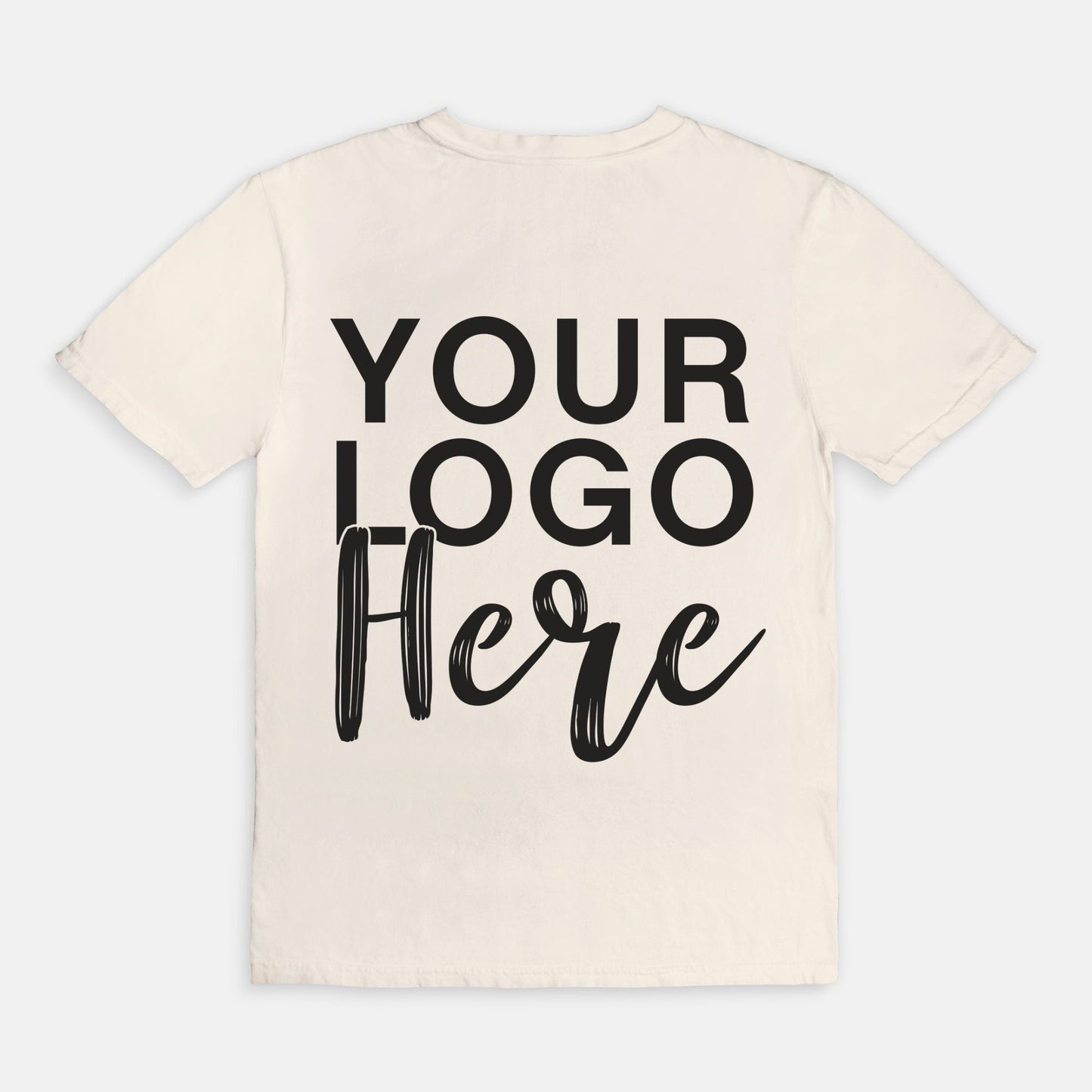 Elevate your style with the Comfort Color Tee 1717 - Logo Only - Back Only from Designs On The Go. This high-quality tee combines comfort and durability, perfect for showcasing your brand. Ideal for everyday wear, it features your logo on the back, making a impactful statement.