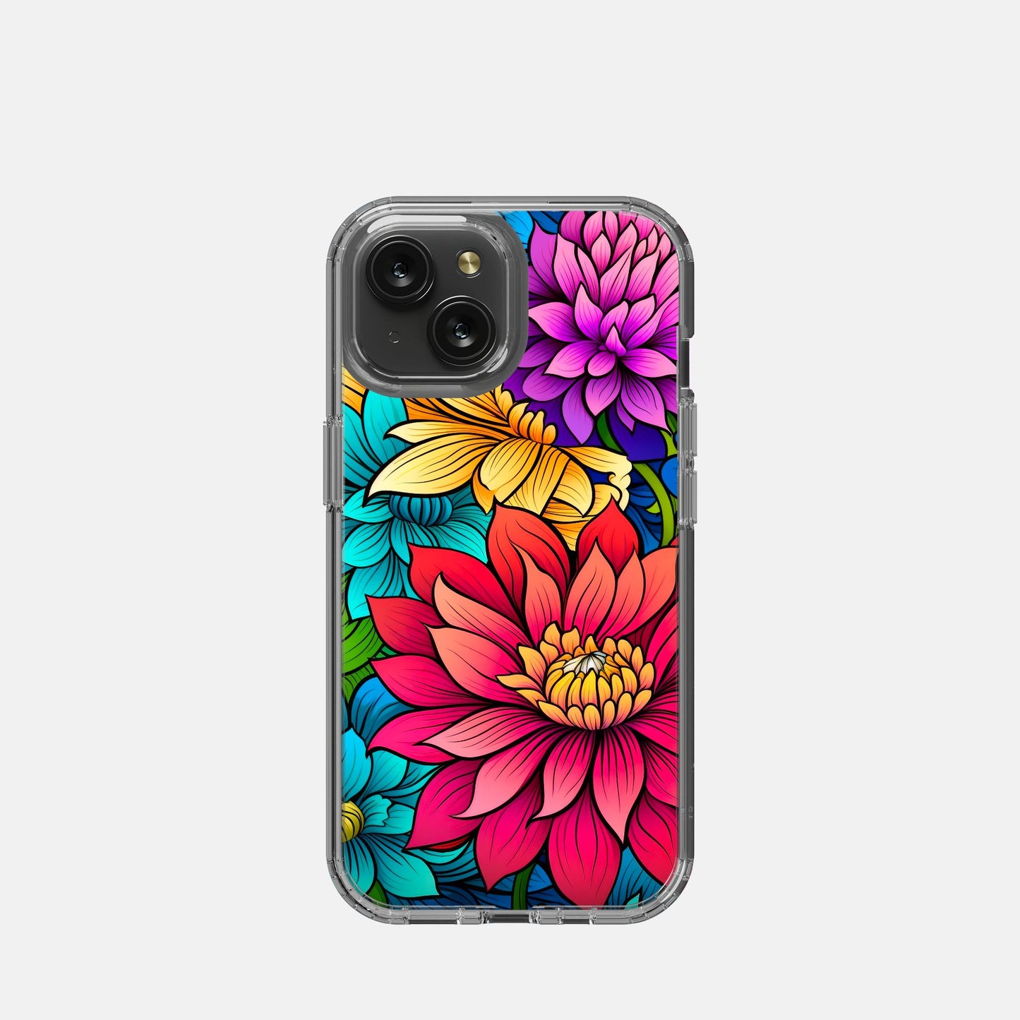 Brighten up your iPhone 15 with the Bright Daisy Clear Case from Designs On The Go. This vibrant case features a cheerful daisy design, providing stylish protection while showcasing your personality. Durable and lightweight, it ensures your phone stays safe from everyday wear and tear. Elevate your style today!