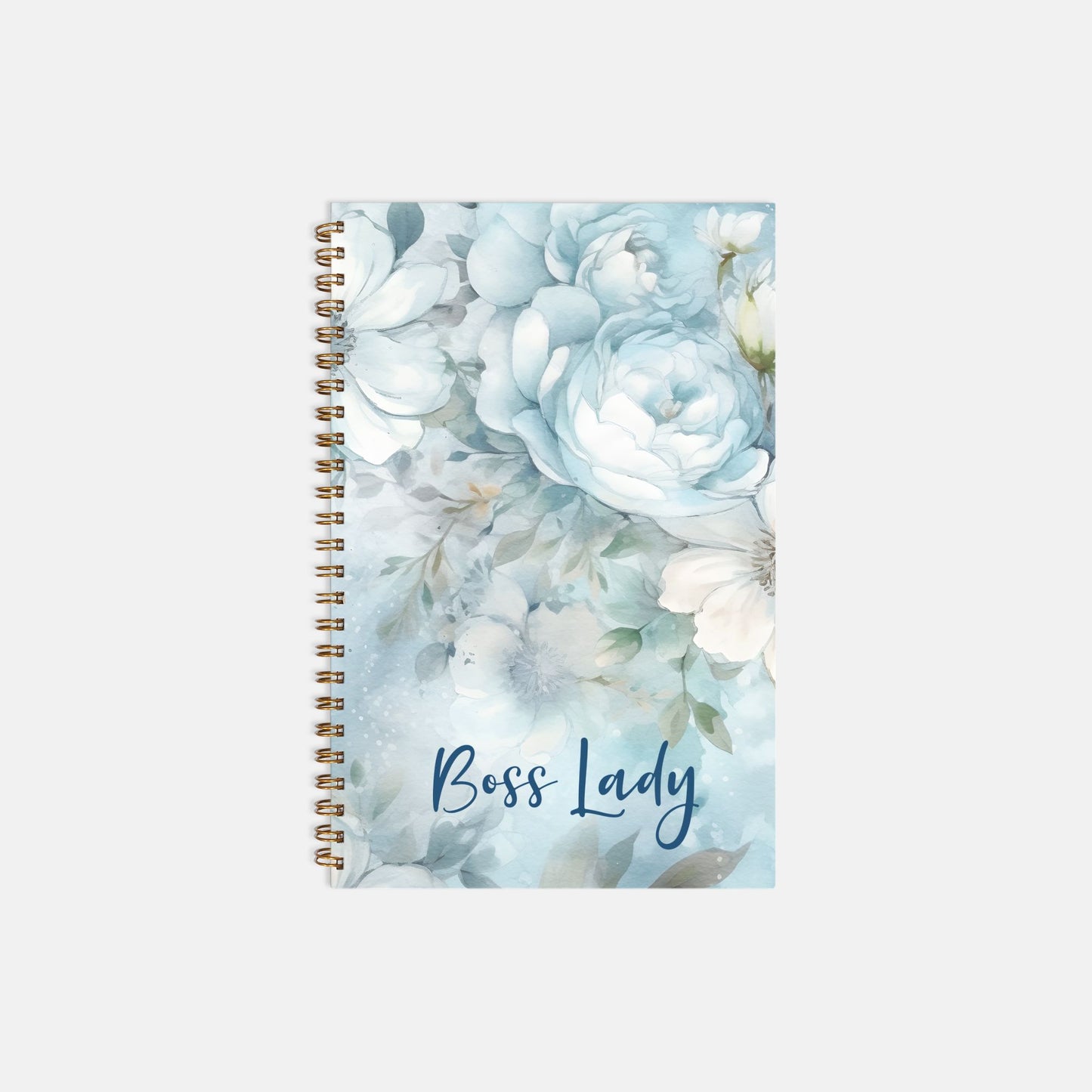 Notebook Softcover Spiral 5.5 x 8.5 - Boss Lady Classy 03