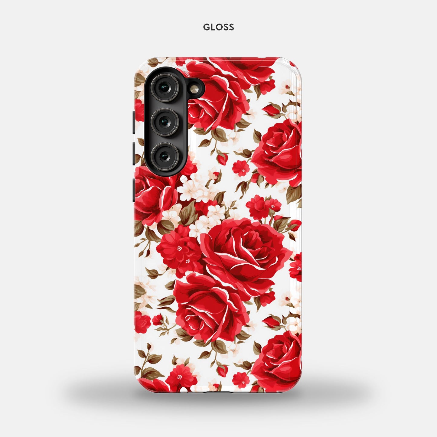 Samsung Galaxy S23 Plus Tough Case - Red Roses