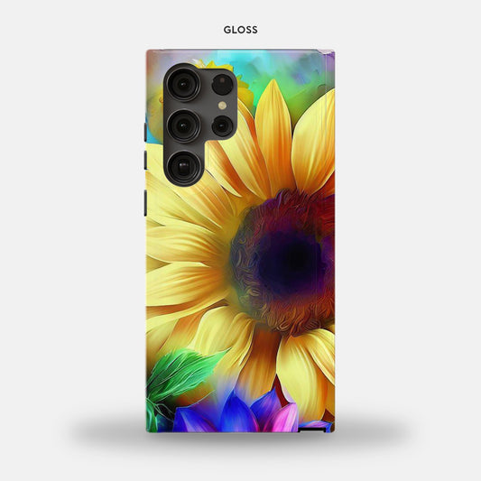 Samsung Galaxy S23 Ultra Tough Case - Sunflower Color