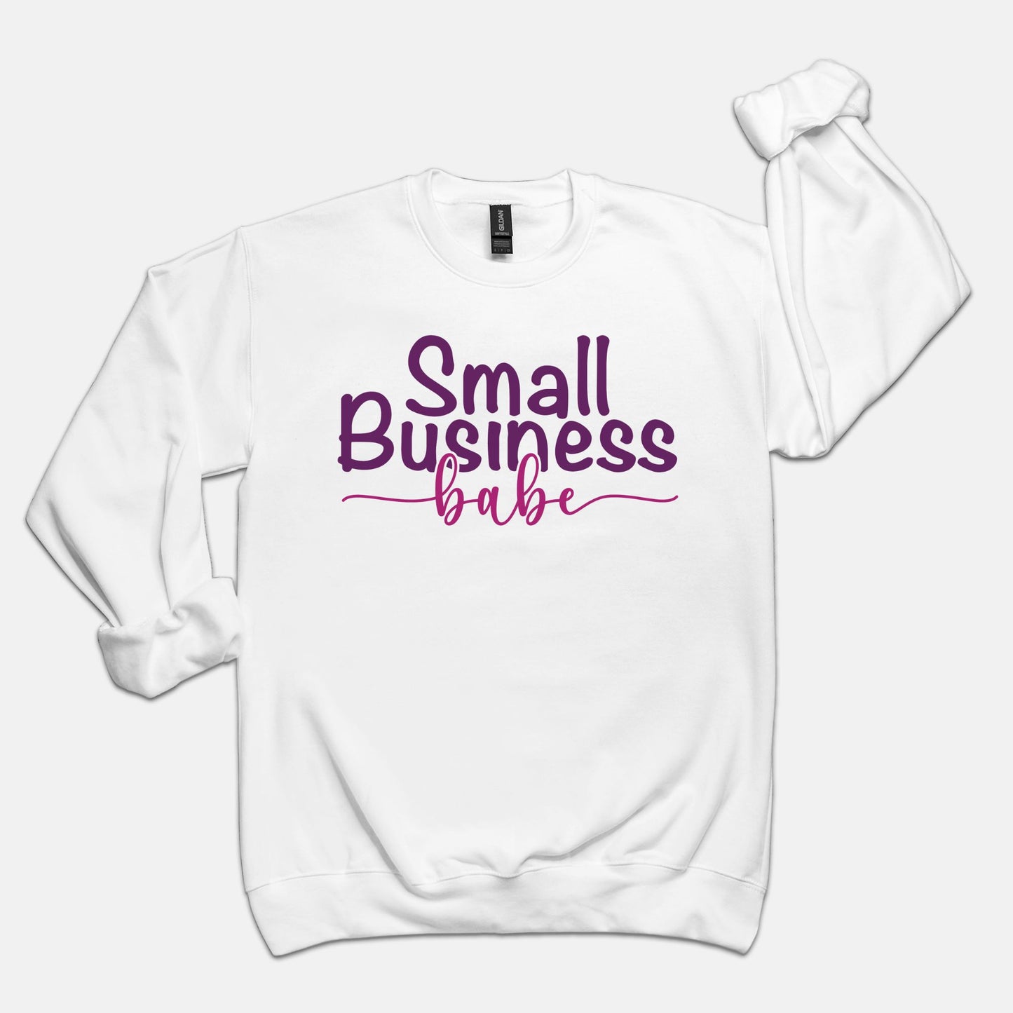 Unisex Crew Neck Sweatshirt Gildan - Small Business Babe