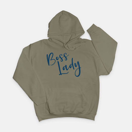 Unisex Hooded Sweatshirt Gildan - Boss Lady Classy