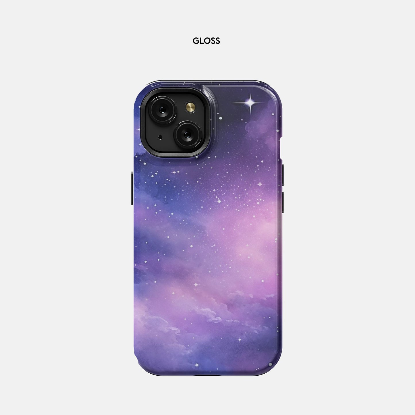 Experience cosmic elegance with the Night Sky Wonder MagSafe Tough Case for iPhone 15 by Designs On The Go. This durable case not only offers robust protection but also features a mesmerizing night sky design. Enjoy seamless wireless charging and easy access to all ports, blending style with functionality effortlessly!