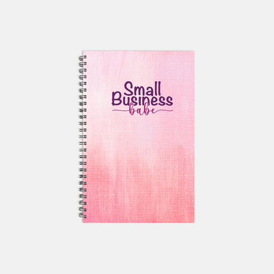 Notebook Softcover Spiral 5.5 x 8.5 - Small Business Babe