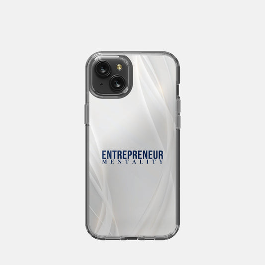 Elevate your iPhone 15 Plus with the Entrepreneur Mentality Clear Case from Designs On The Go. This sleek and durable case features a bold design that embodies the entrepreneurial spirit, offering protection and style. Showcase your mindset and protect your device with this standout case!