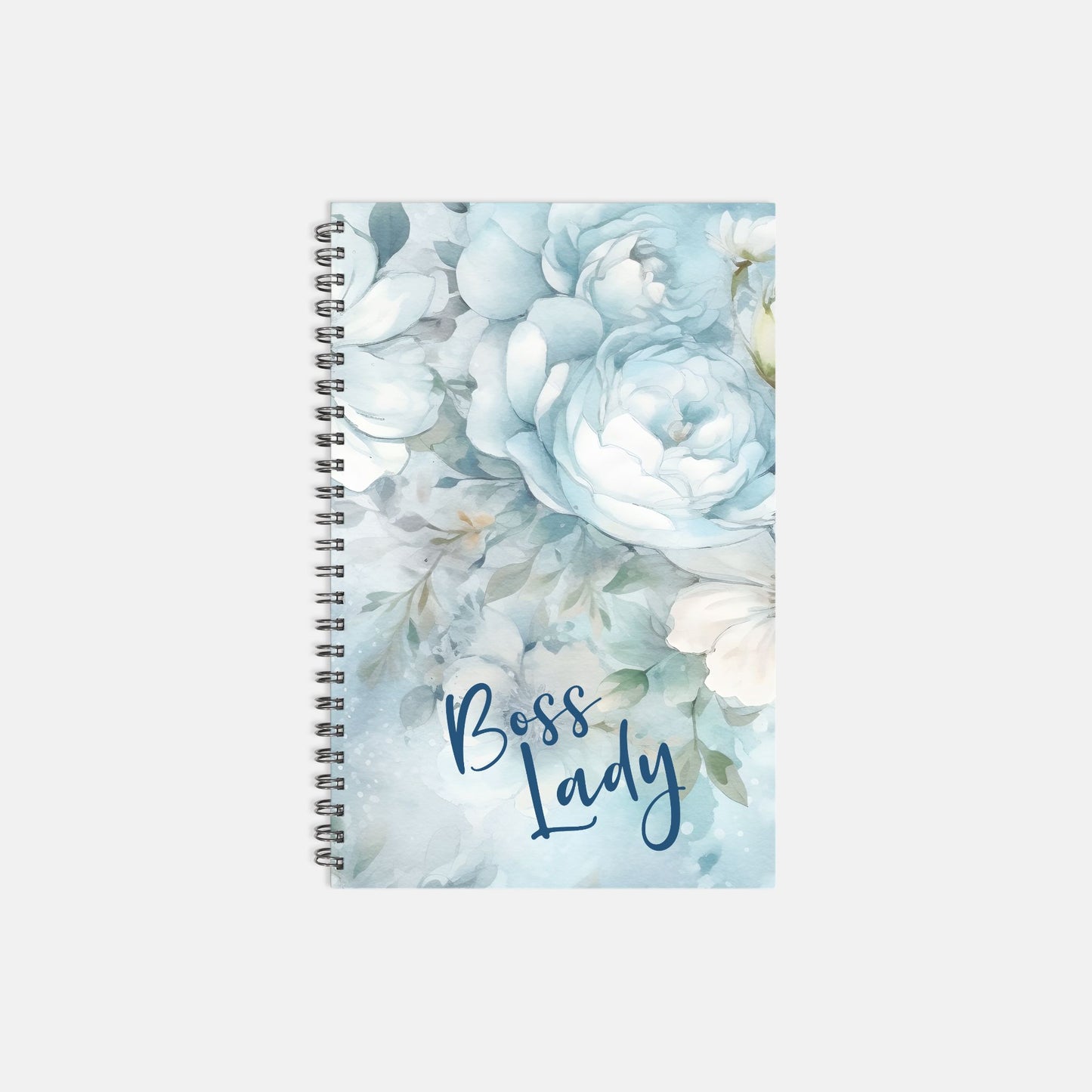 Notebook Hardcover Spiral 5.5 x 8.5 - Boss Lady Classy 03