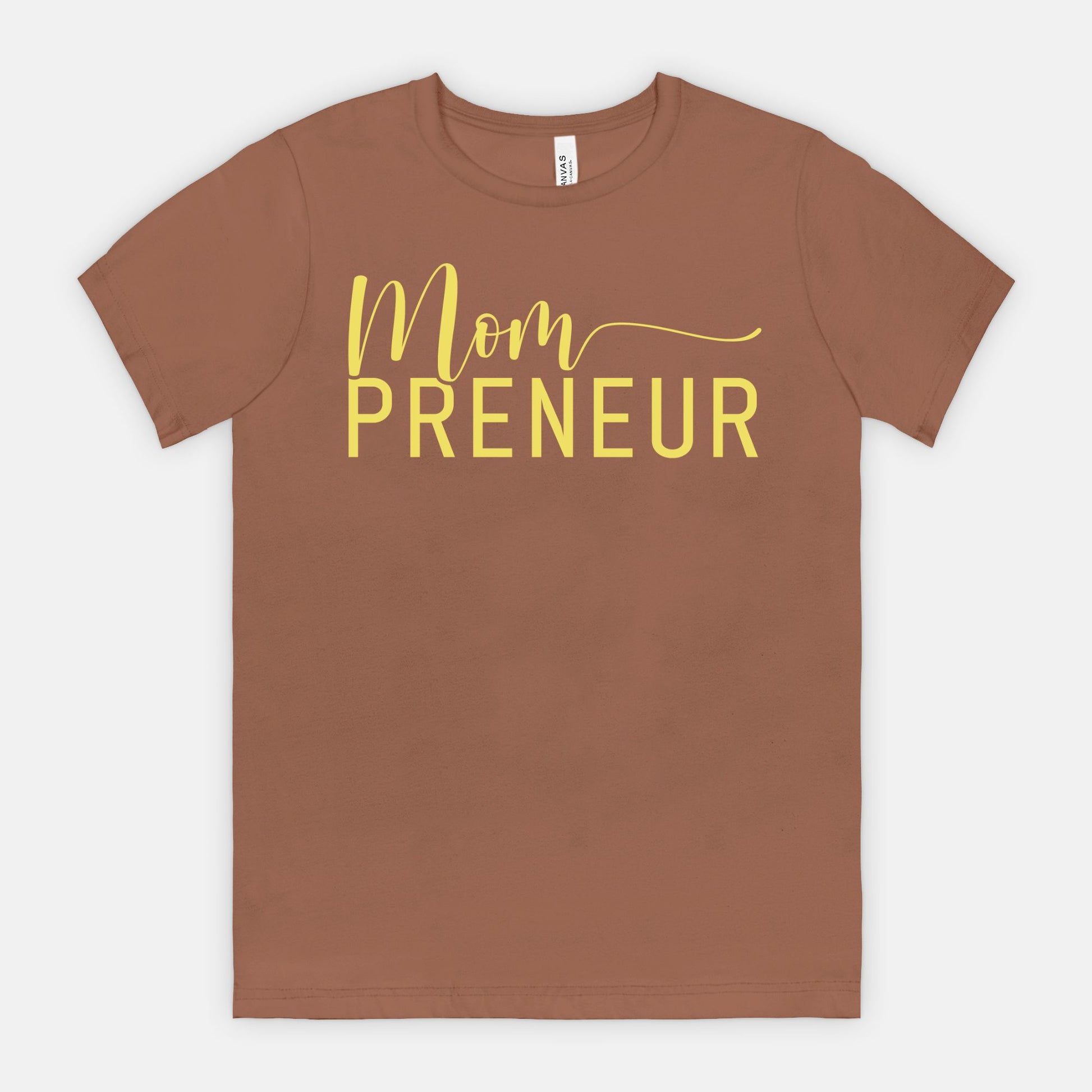 Celebrate the power of mompreneurs with Bella Canvas Unisex Tee 3001 - Mompreneur, from Designs On The Go. Elevate your style and business spirit with this comfortable, chic design that honors the dedication and hustle of entrepreneurial moms.