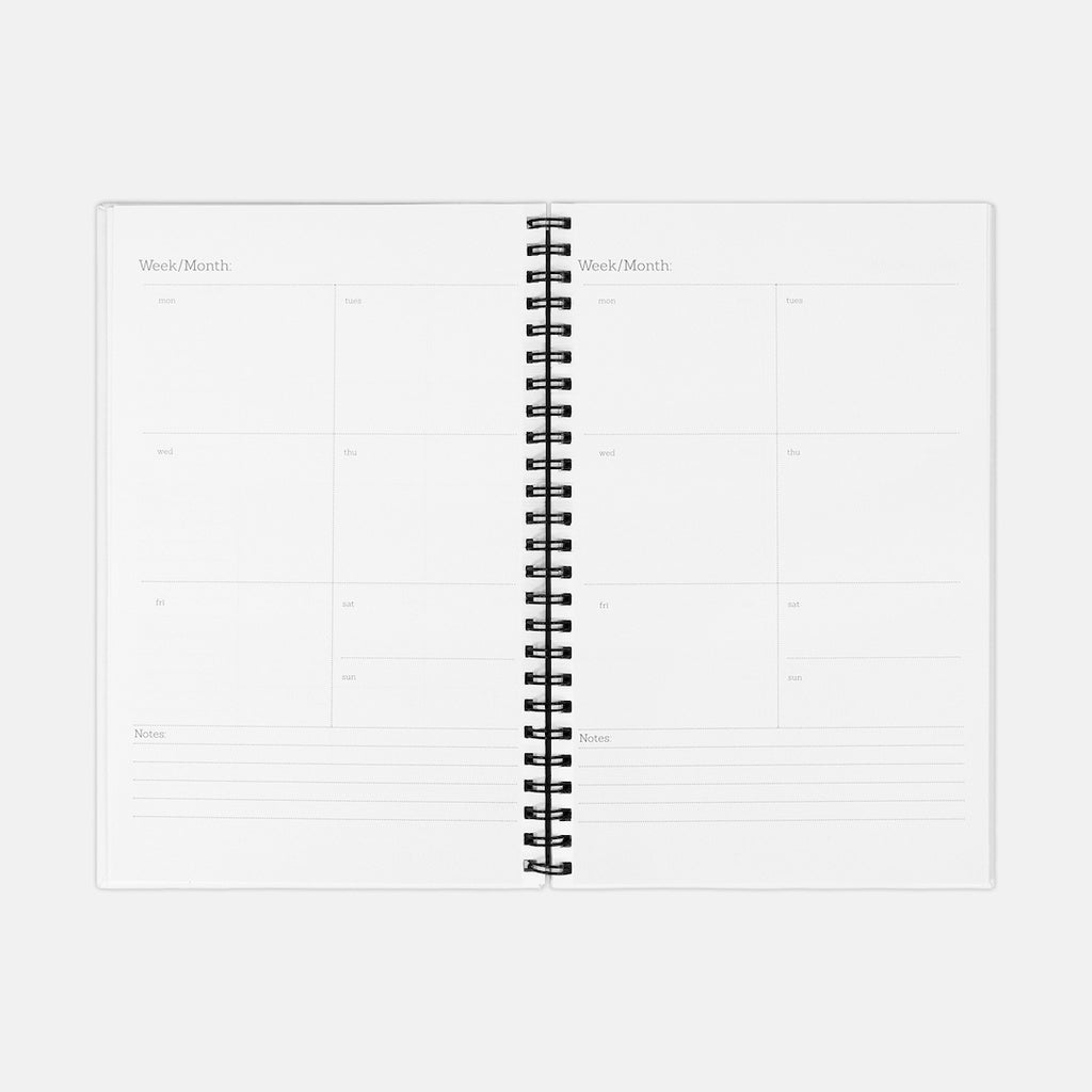 Planner Hardcover Spiral 8.5 x 11 - Boss Lady Classy 03