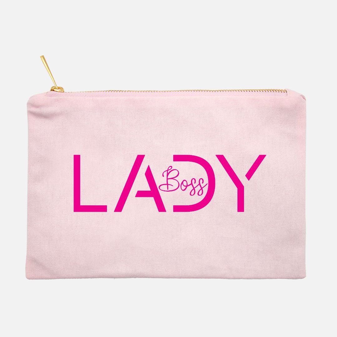 Zipper Canvas Bag - Boss Lady Modern