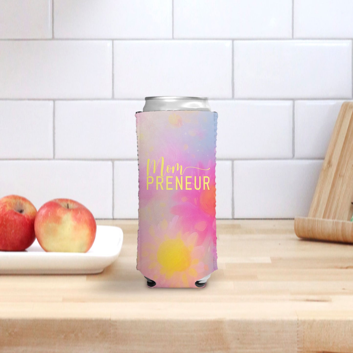 Slim Can Cooler - Mompreneur Fantasy Daisy