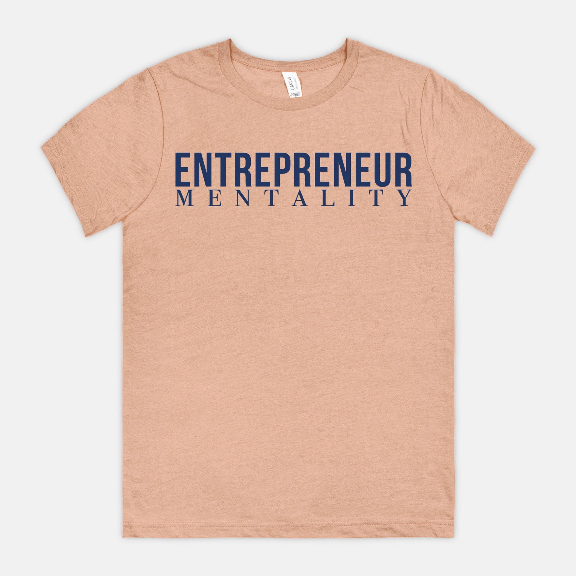 Embody entrepreneurial spirit with Bella Canvas Unisex Tee 3001CVC - Entrepreneur Mentality, from Designs On The Go. Elevate your style with a design that reflects your drive and ambition, showcasing your commitment to success effortlessly.