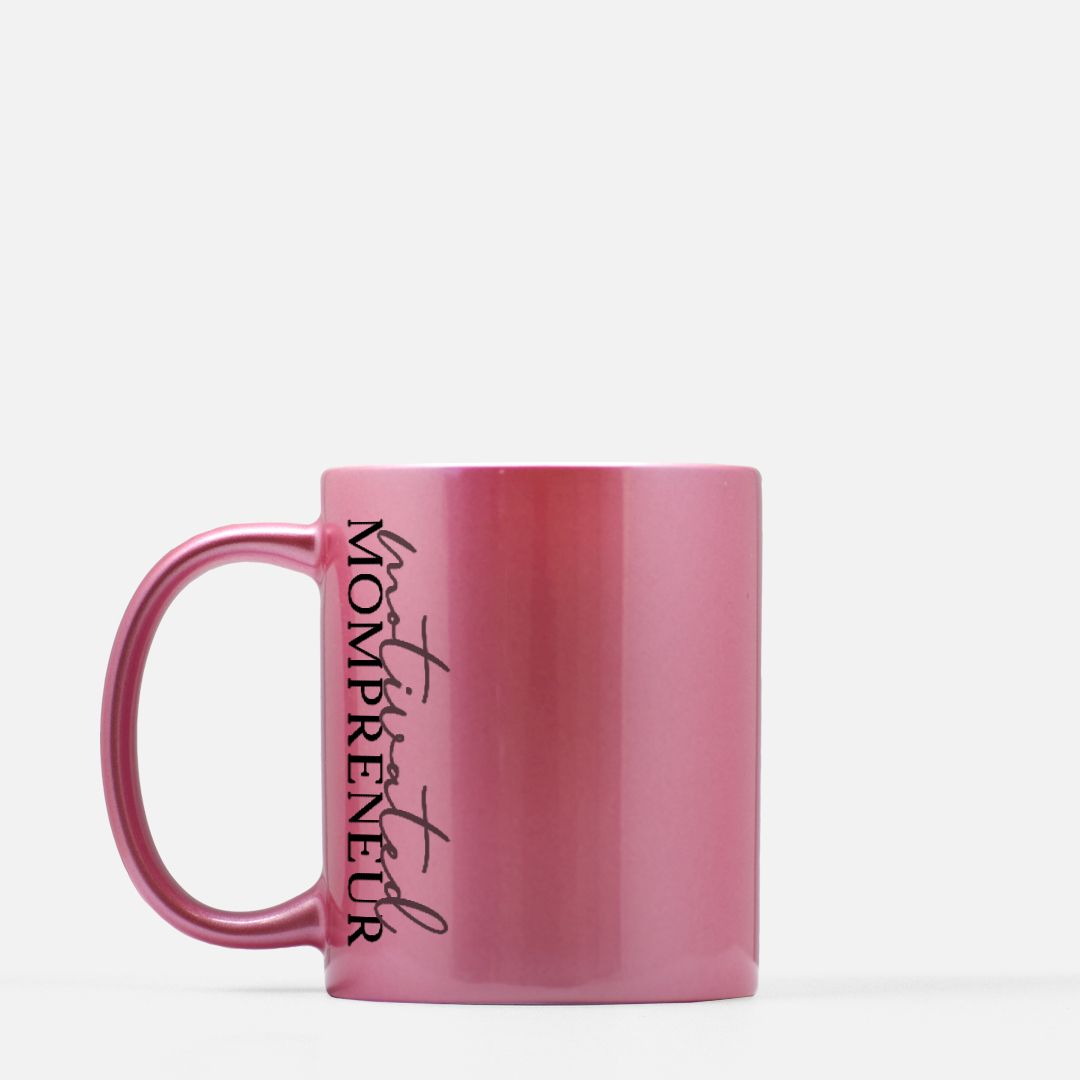 Mug 11oz. (Pink) - Motivated Mompreneur