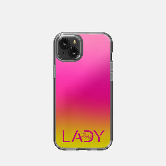 Showcase your style with the iPhone 15 Plus Clear Case - Boss Lady Modern Pink from Designs On The Go. This trendy case combines vibrant aesthetics with robust protection, ensuring your device stays safe from drops and scratches. Perfect for the modern entrepreneur, it reflects confidence and flair in every detail!