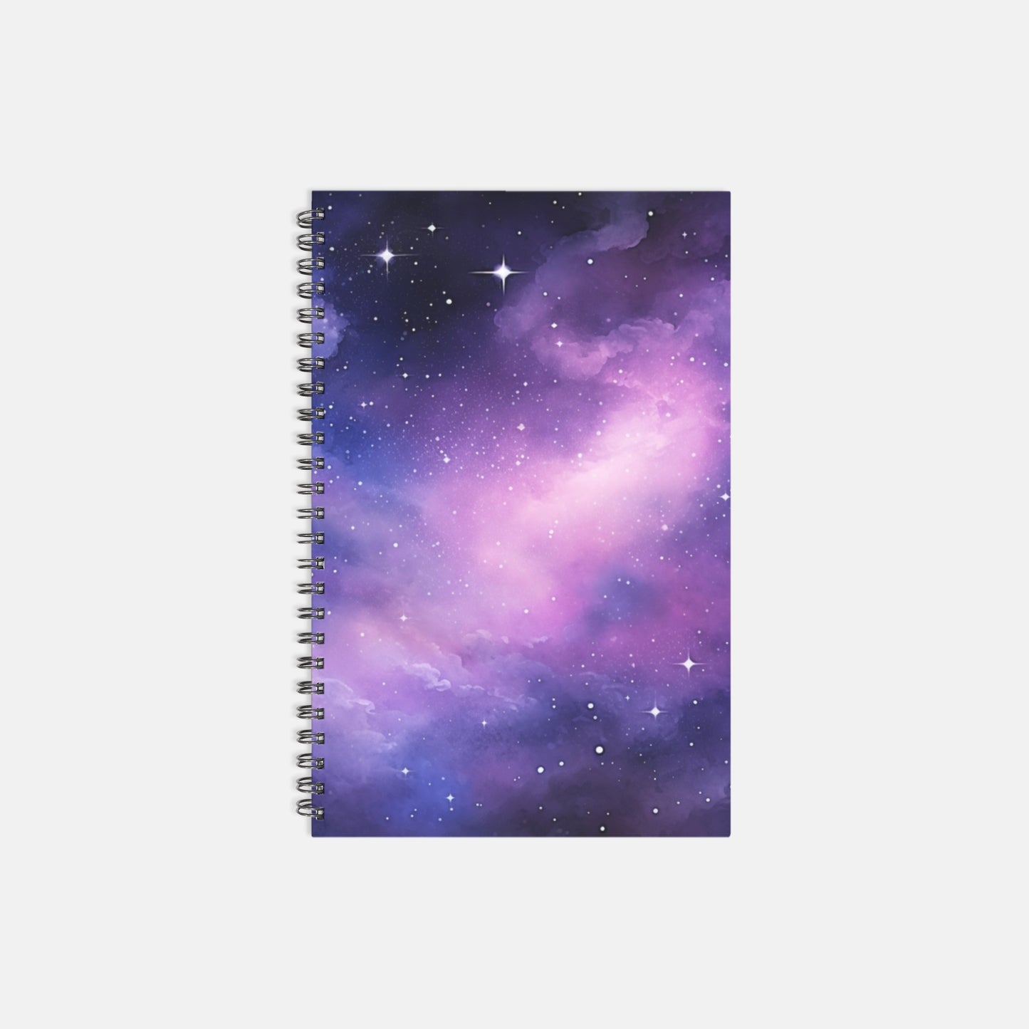 Notebook Softcover Spiral 5.5 x 8.5 - Night Sky Wonder