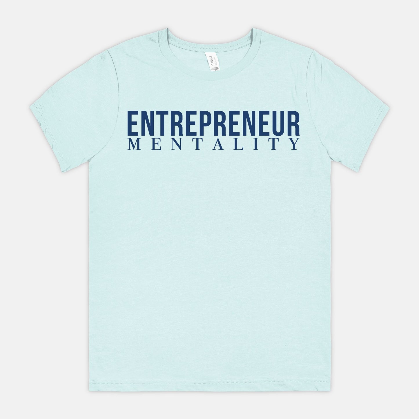 Embody entrepreneurial spirit with Bella Canvas Unisex Tee 3001CVC - Entrepreneur Mentality, from Designs On The Go. Elevate your style with a design that reflects your drive and ambition, showcasing your commitment to success effortlessly.