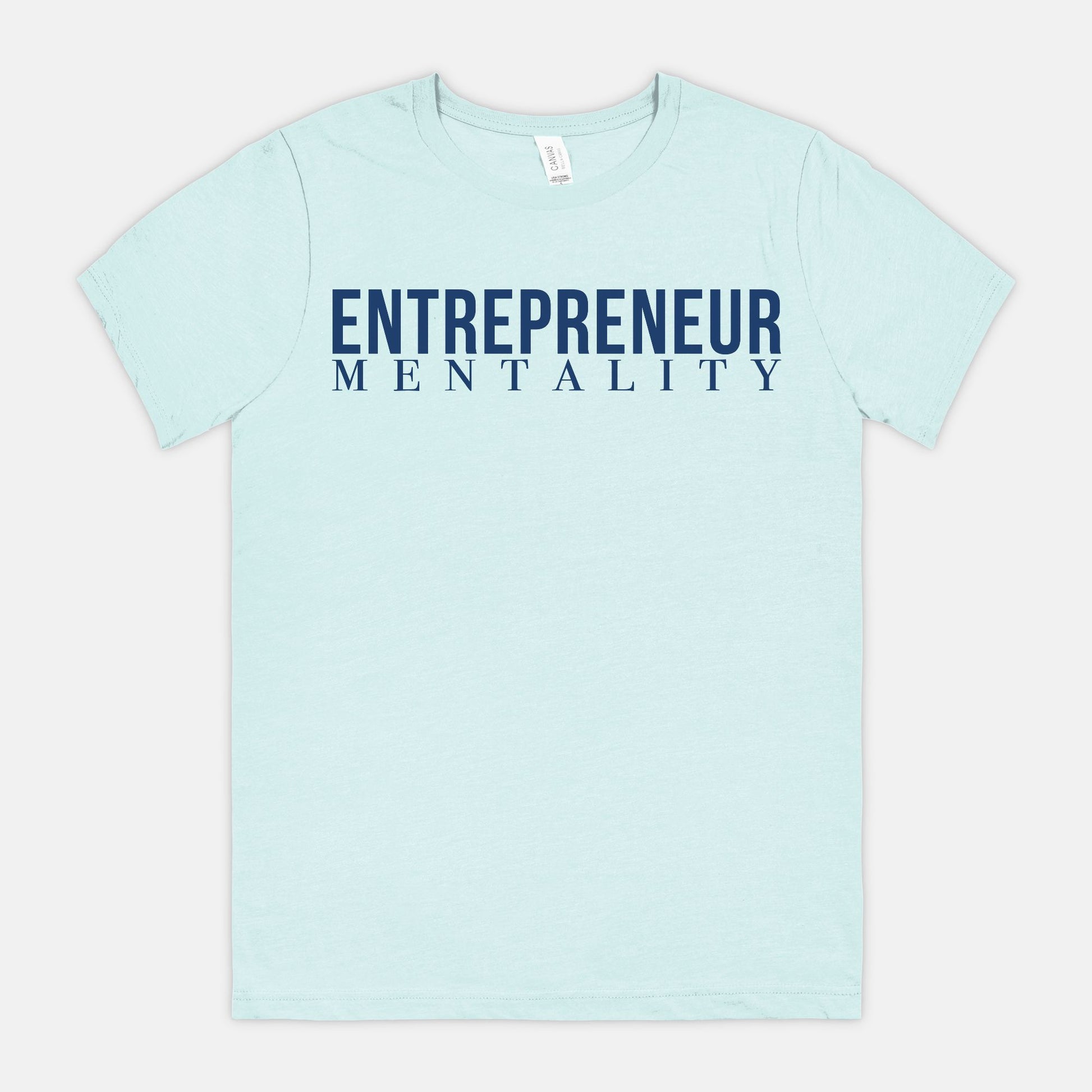 Embody entrepreneurial spirit with Bella Canvas Unisex Tee 3001CVC - Entrepreneur Mentality, from Designs On The Go. Elevate your style with a design that reflects your drive and ambition, showcasing your commitment to success effortlessly.