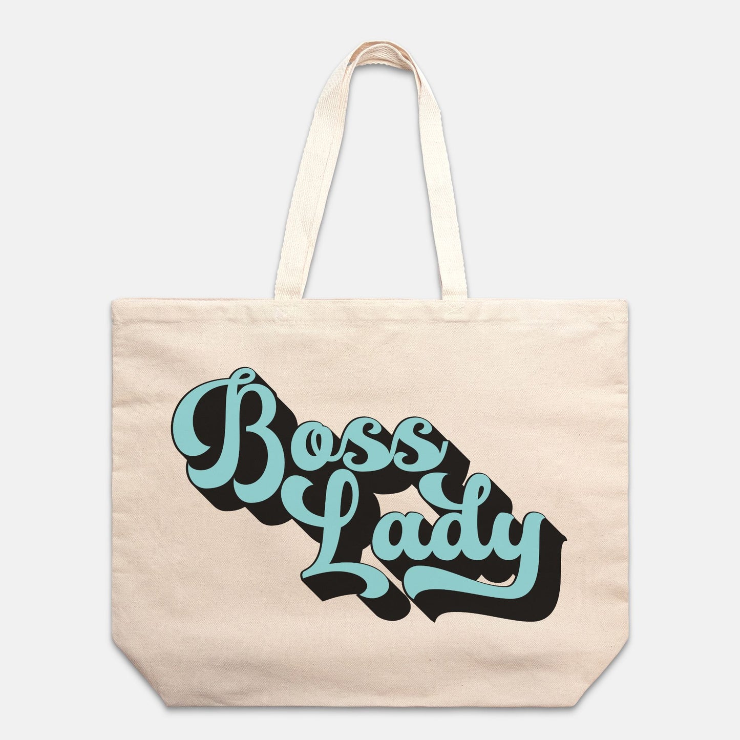 Oversized Tote - Boss Lady Retro