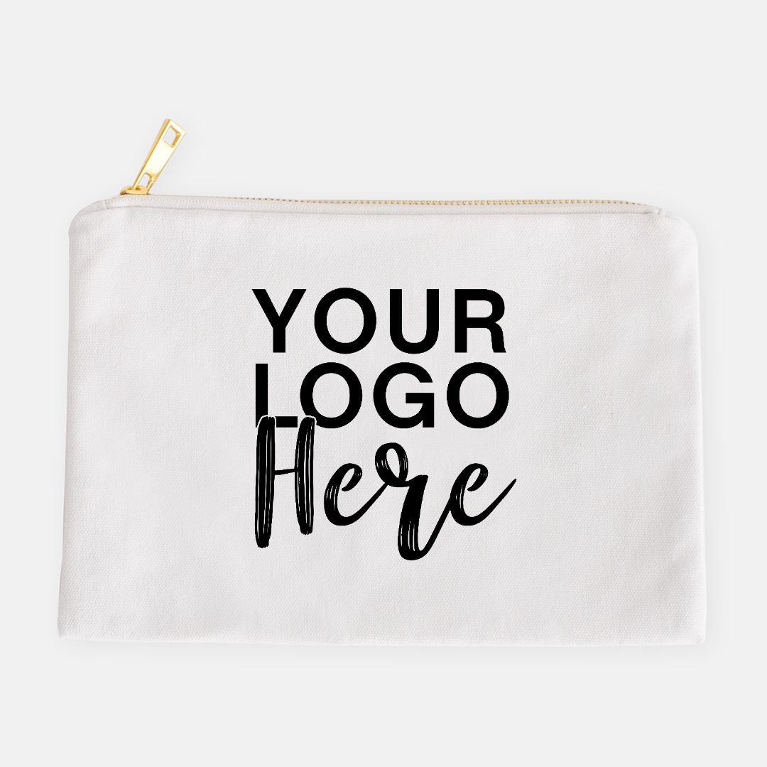 Zipper Canvas Bag - Logo Only