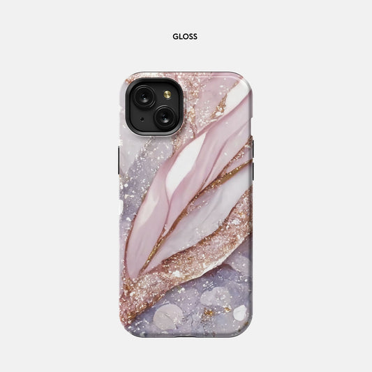 iPhone 15 Plus Tough Case - Pastel Stonework