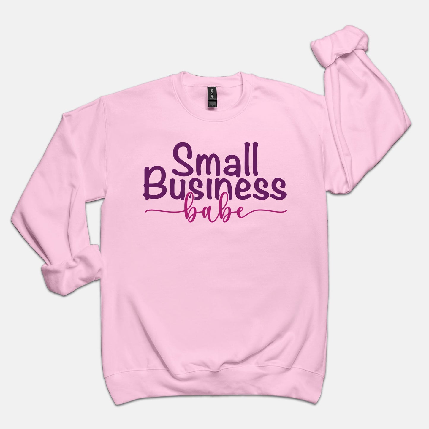 Unisex Crew Neck Sweatshirt Gildan - Small Business Babe