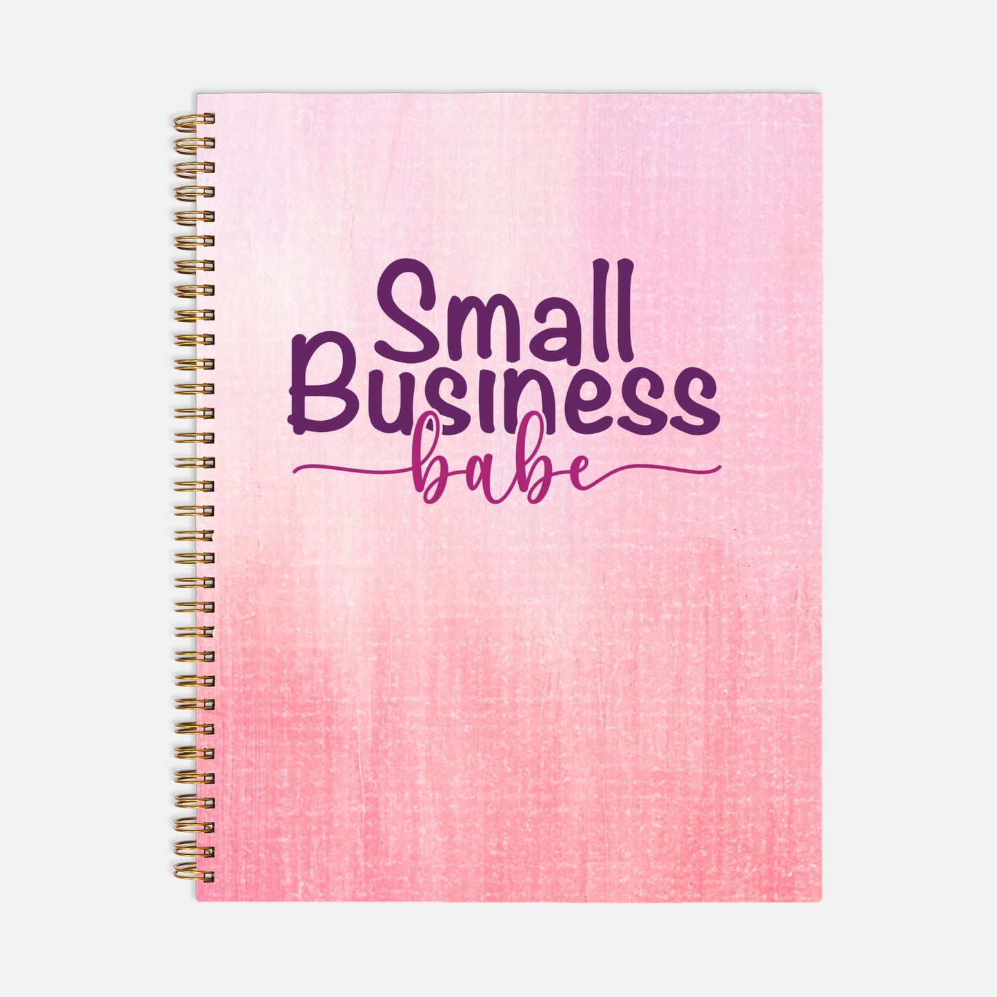 Planner Hardcover Spiral 8.5 x 11 - Small Business Babe