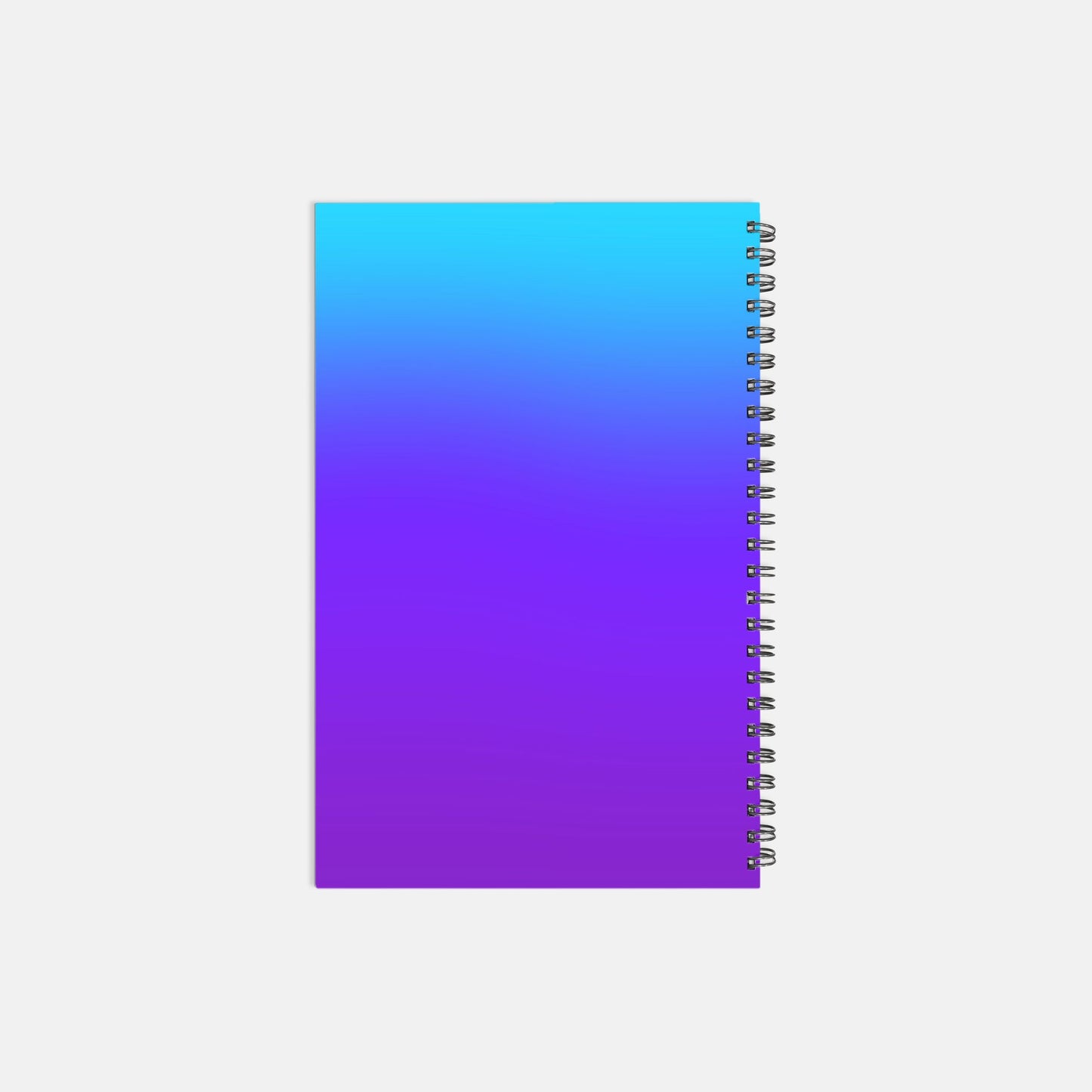 Notebook Softcover Spiral 5.5 x 8.5 - Boss Lady Modern Purple