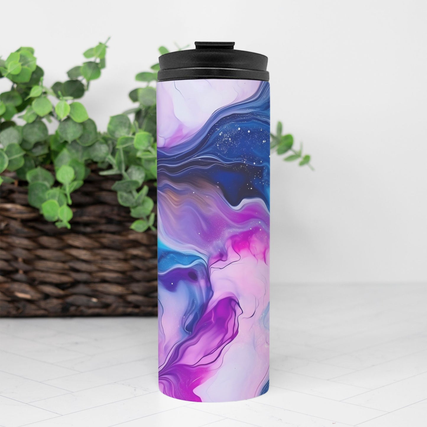 Thermal Tumbler 16 oz. - Jewel Tone Marble