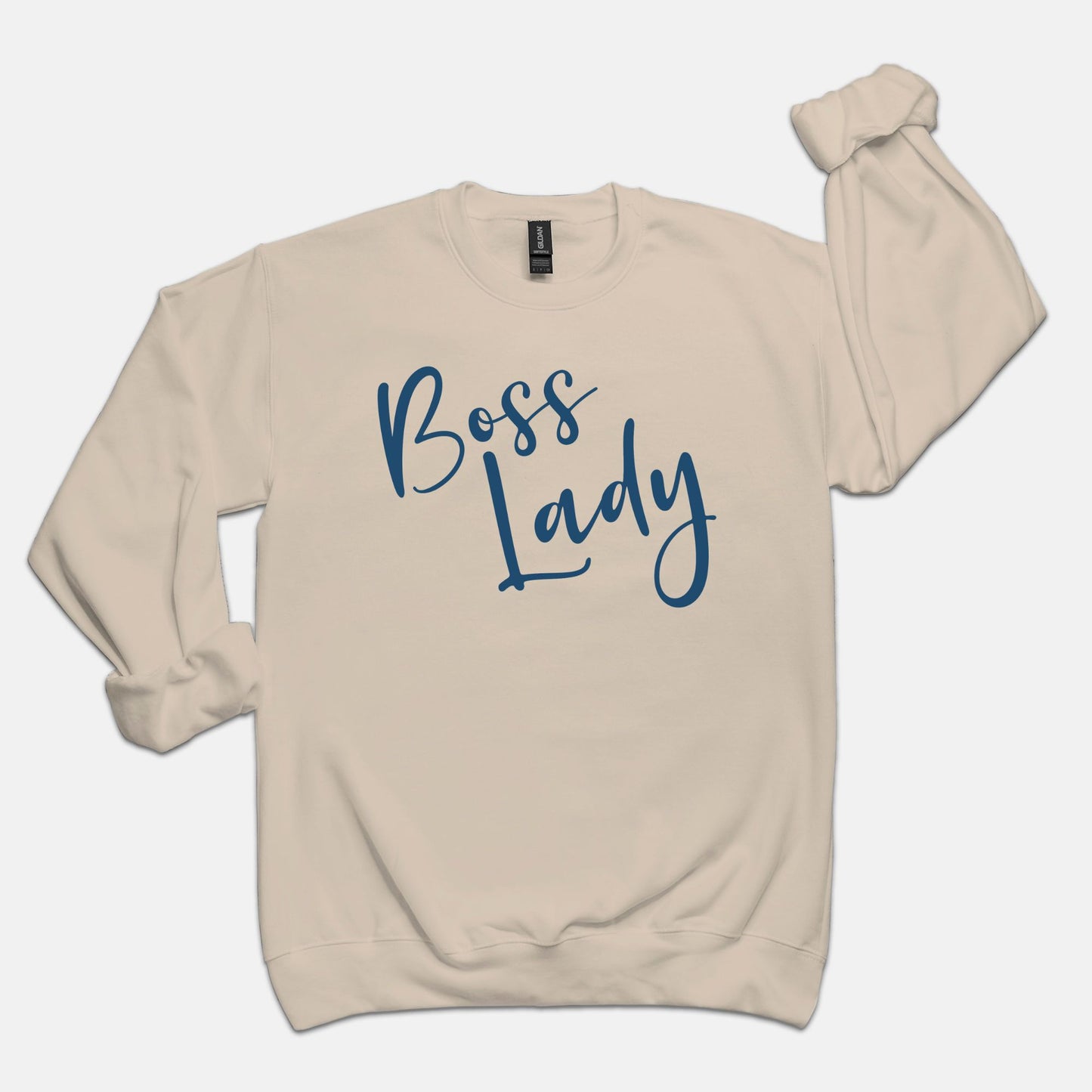 Unisex Crew Neck Sweatshirt Gildan - Boss Lady Classy