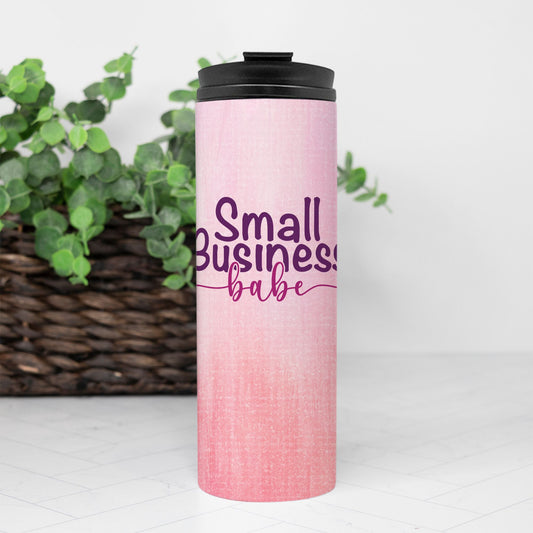 Thermal Tumbler 16 oz. - Small Business Babe