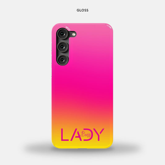 Samsung Galaxy S23 Plus Slim Case - Boss Lady Modern Pink