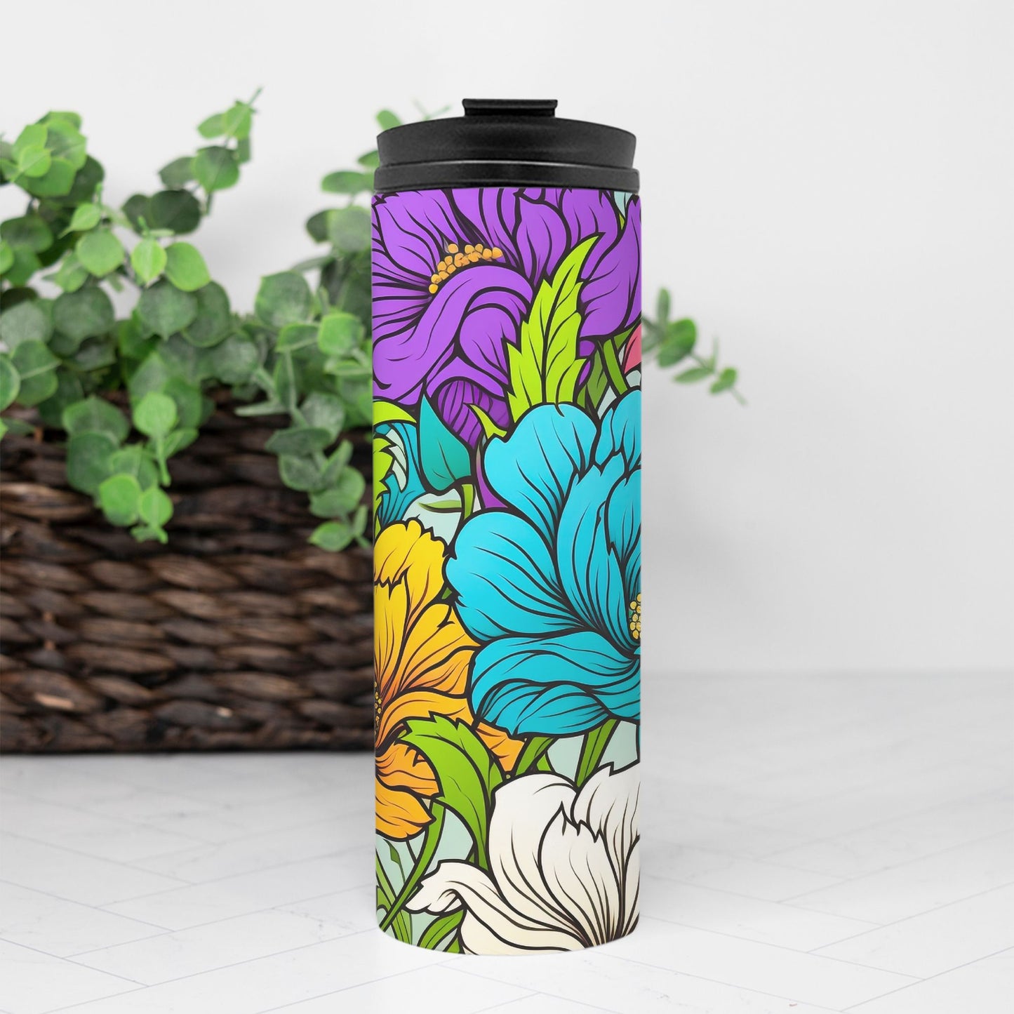 Thermal Tumbler 16 oz. - Blooming Bright