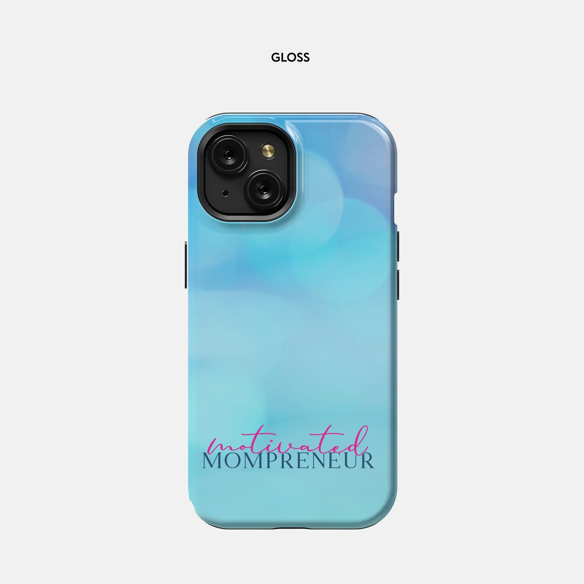 Embrace your entrepreneurial spirit with the Motivated Mompreneur Icy Ocean MagSafe Tough Case for iPhone 15 from Designs On The Go. This stylish case provides robust protection while showcasing a beautiful icy ocean design. Enjoy effortless access to ports and wireless charging, combining functionality with stunning aesthetics!