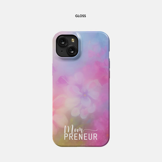 iPhone 15 Plus Slim Case - Mompreneur Fantasy Flowers