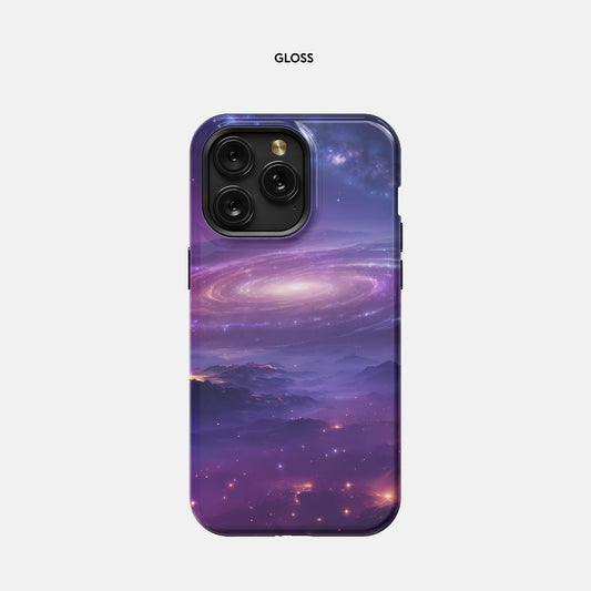 iPhone 15 Pro Max Tough Case - Night Sky Mountains