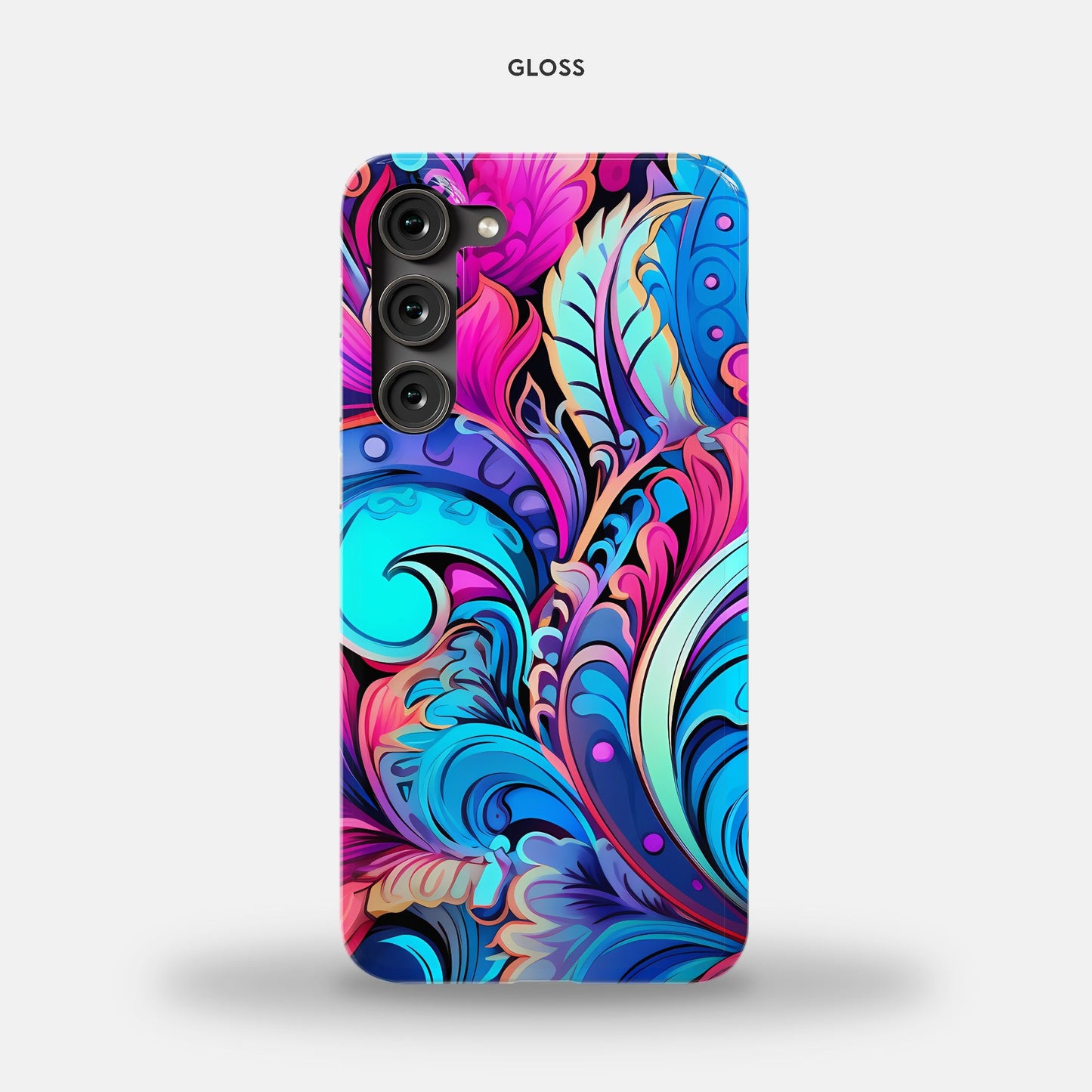 Samsung Galaxy S23 Plus Slim Case - Feathers N Florals