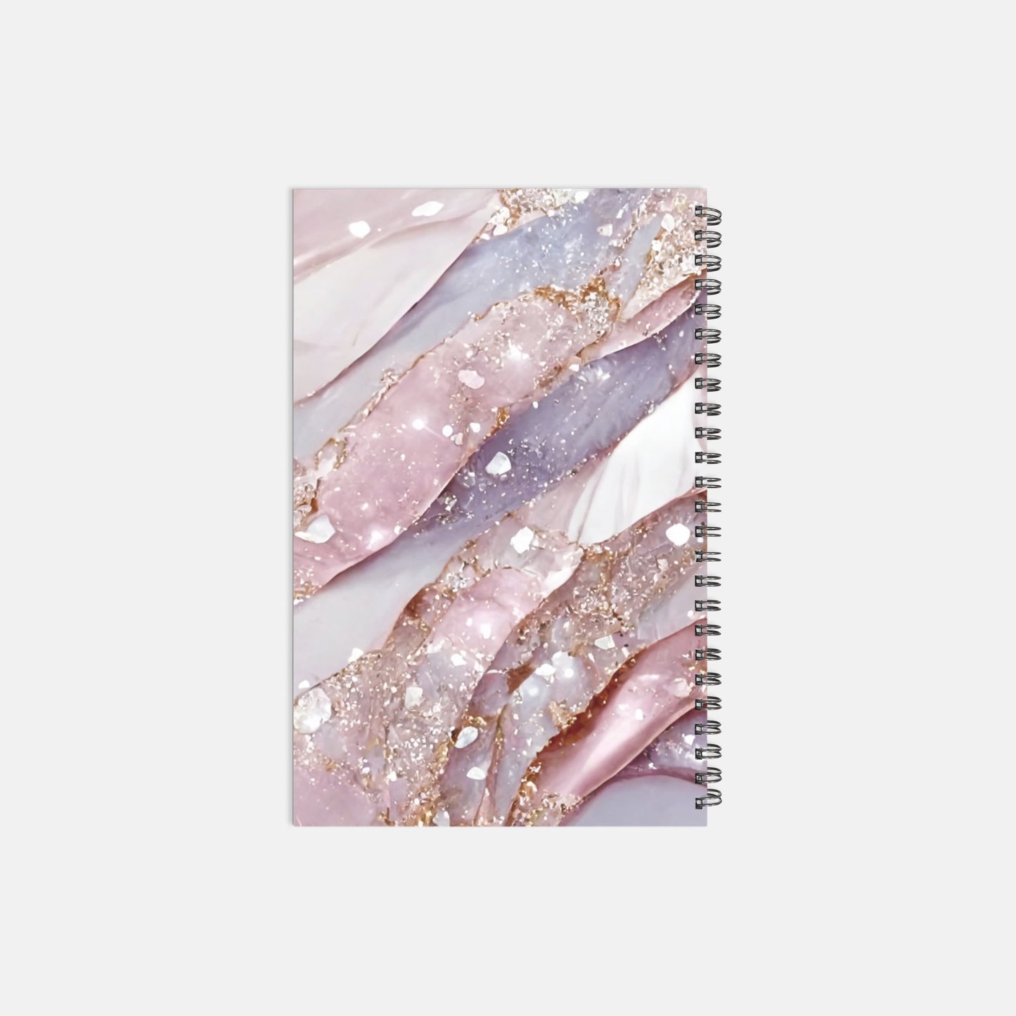 Notebook Softcover Spiral 5.5 x 8.5 - Stone Shine