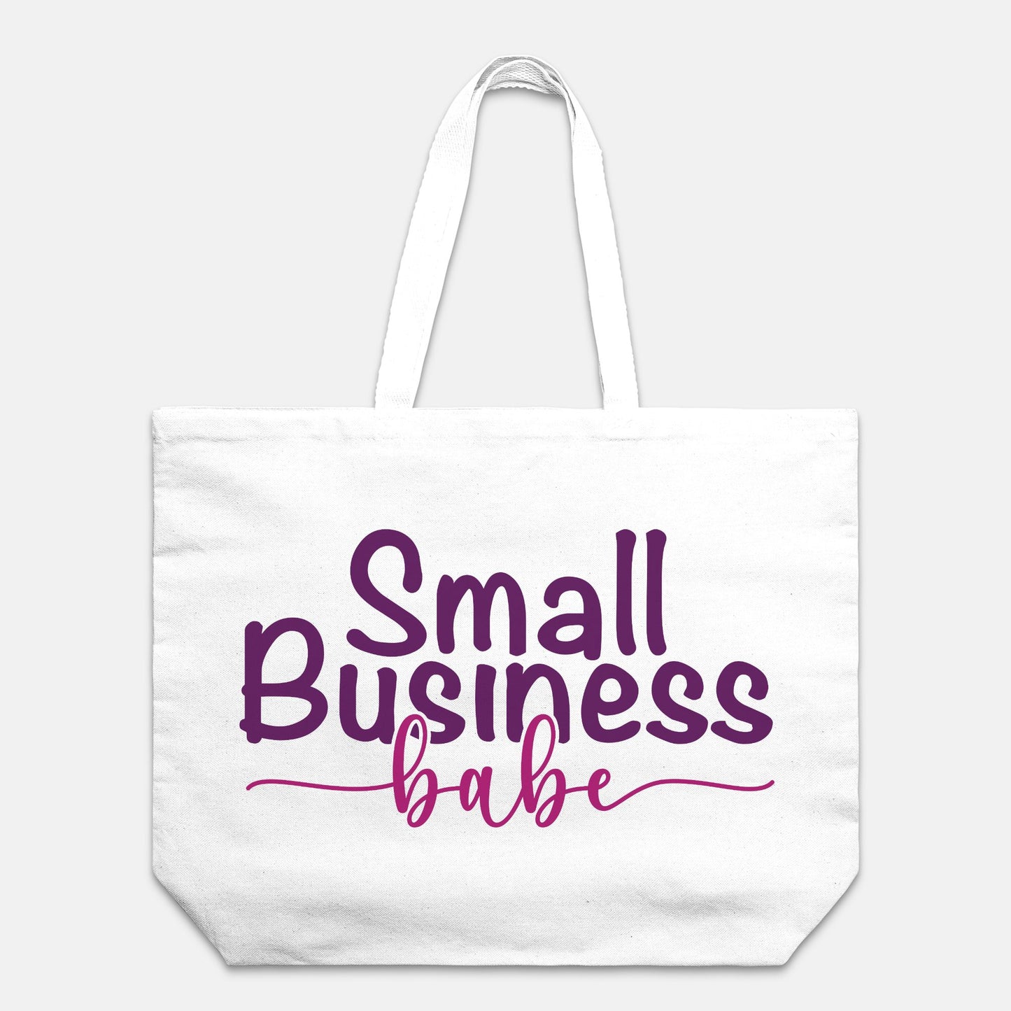 Oversized Tote - Small Business Babe