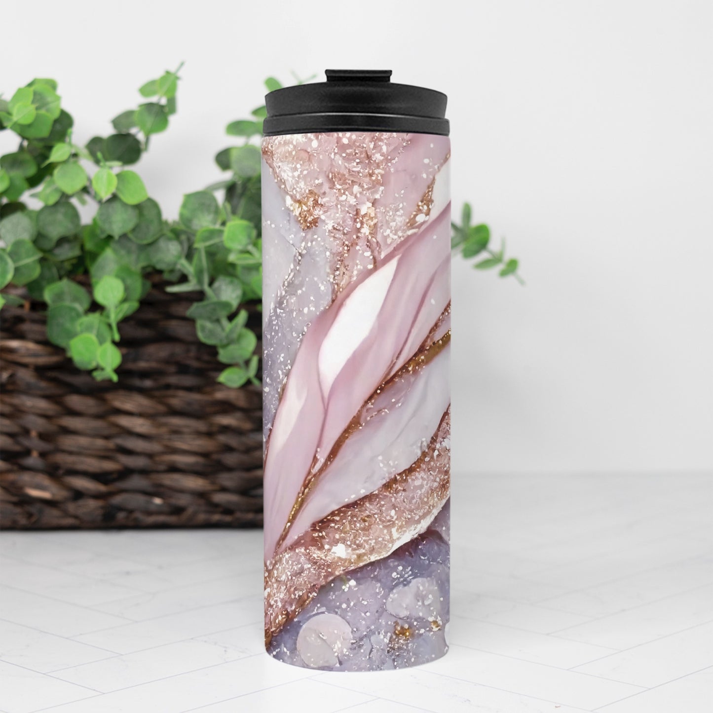 Thermal Tumbler 16 oz. - Pastel Stonework