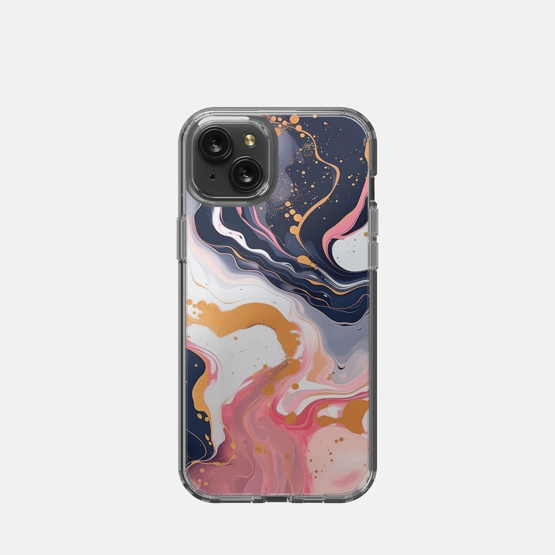 Protect your iPhone 15 Plus with the Coral Paint Swirl Clear Case from Designs On The Go. This vibrant case combines durability with eye-catching design, showcasing a beautiful coral swirl pattern. Keep your phone safe while adding a touch of art to your everyday essentials. Perfect for style-conscious individuals!