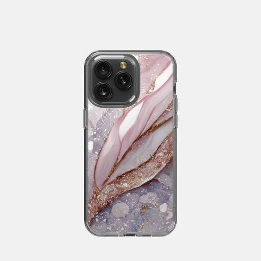 iPhone 15 Pro Max Clear Case - Pastel Stonework