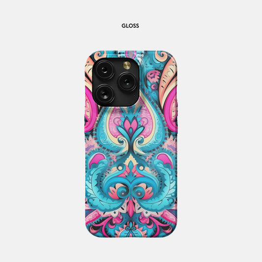 iPhone 15 Pro Slim Case - Colorful Design