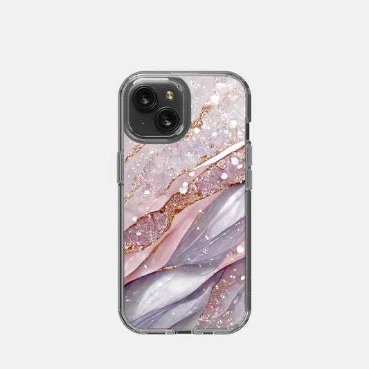 iPhone 15 Clear Case - Glistening Stone
