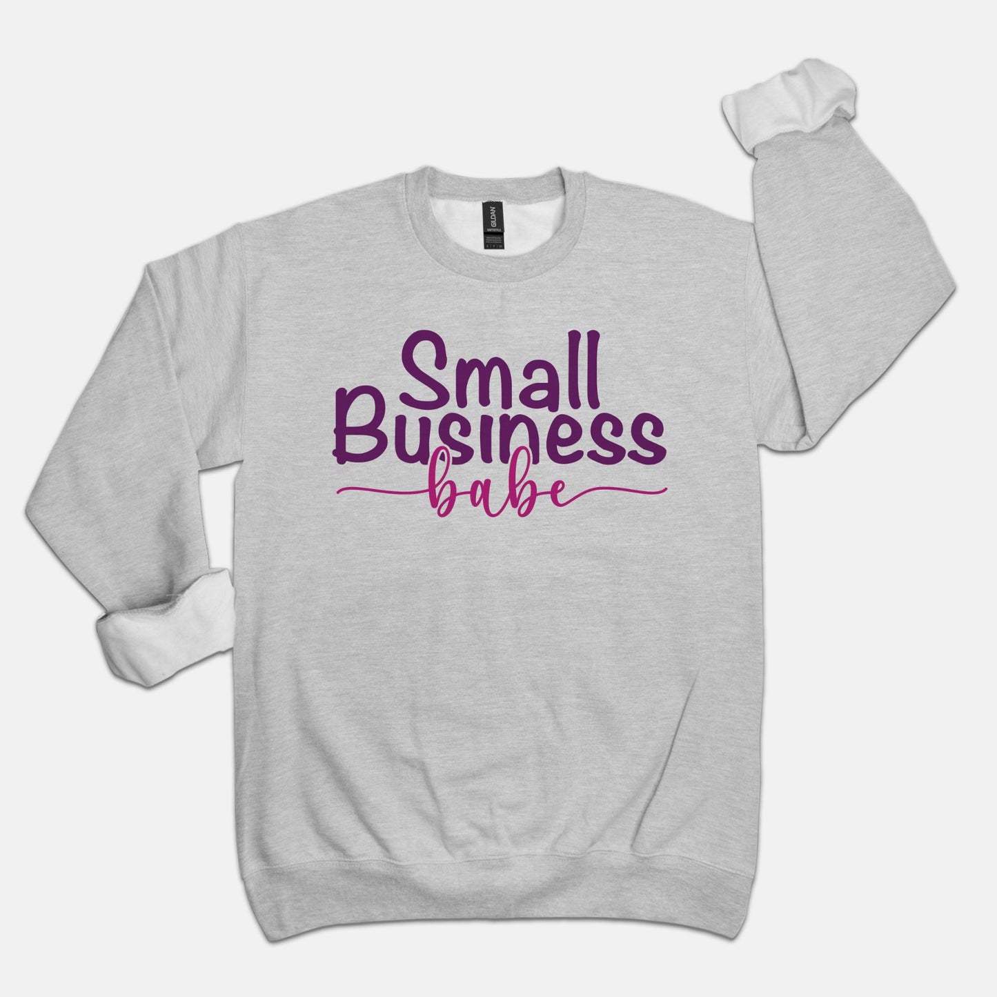 Unisex Crew Neck Sweatshirt Gildan - Small Business Babe