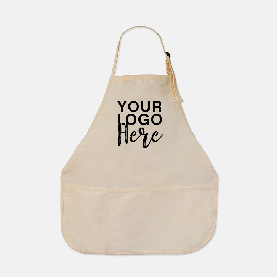 Showcase your brand with an Apron featuring your logo from Designs On The Go. Perfect for businesses, events, or personal use, our high-quality aprons offer durability and style. Make a lasting impression with custom aprons that highlight your logo, crafted with care by Designs On The Go.